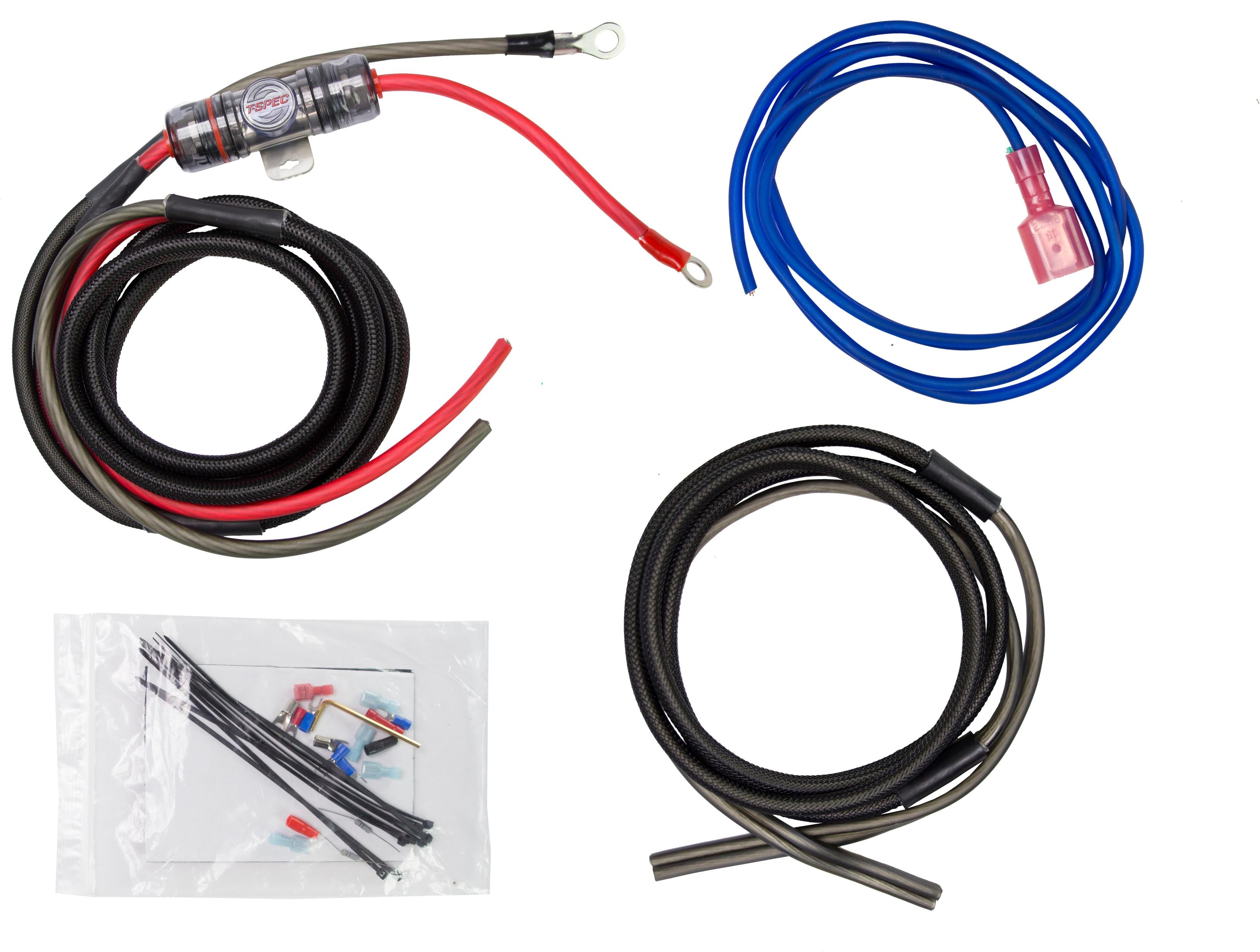 Saddle Tramp Motorcycle Amp Install Kit 8ga - Harddrive Products