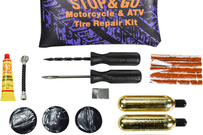 Stop & Go Motorcycle/atv Tire Repair Kit - Harddrive Products