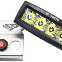 Diamond Led Motorcycle Light Bar W/battery Universal - Snowmobile Collection