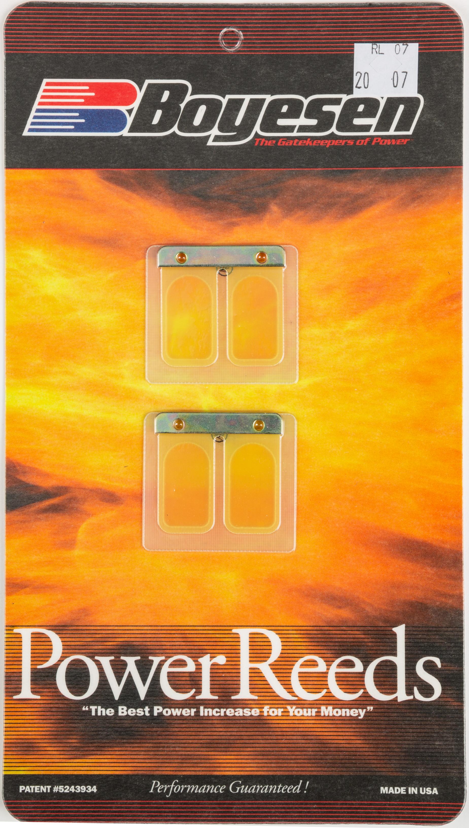 Boyesen Motorcycle Rad Valve Reeds