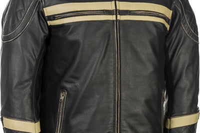 Highway 21 Motordrome Jacket Antique Black Xl - 2X-Large - Harddrive Products