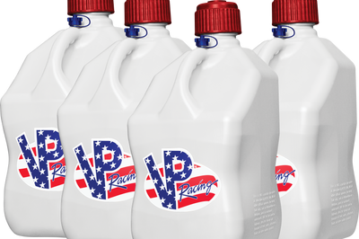 Vp Racing Motorsports Container V-twin 5.5 Gallon Black/orange - White Patriotic - Tires & Wheels