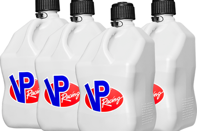 Vp Racing Motorsports Container V-twin 5.5 Gallon Black/orange - White - Tires & Wheels