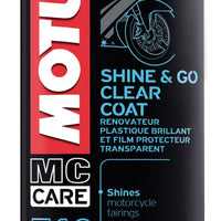 Motul 13oz Cleaners SHINE & GO - Silicone Clean (13 oz) - Exterior Styling