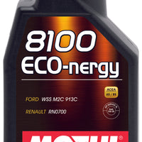 Motul 1L Synthetic Engine Oil 8100 5W30 ECO-NERGY - Ford 913C - Oils & Filters