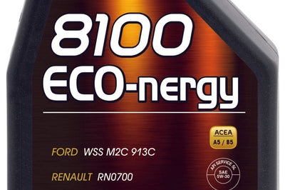 Motul 1L Synthetic Engine Oil 8100 5W30 ECO-NERGY - Ford 913C - Oils & Filters