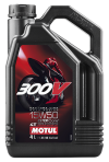 Motul 4L Factory Line Road Racing 300V 15W50 - Oils & Oil Filters