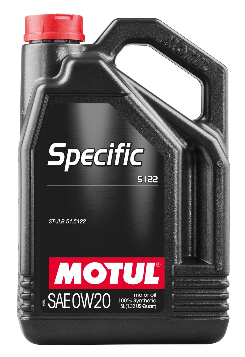 Motul 5L OEM Synthetic Engine Oil ACEA A1/B1 Specific 5122 0W20 - Oils & Filters