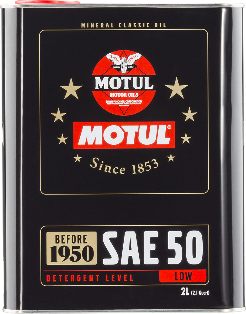 Motul Classic SAE 50 Oil - 2L - Oils & Filters