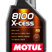 Motul Synthetic Engine Oil 8100 5W30 X-CESS 1L - Oils & Filters