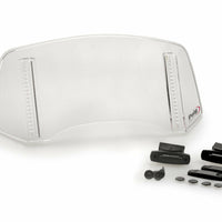 Puig Multi-adjustable Visor 2.0 Clip-on Smoke 300x130mm - Clear