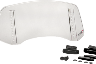 Puig Multi-adjustable Visor 2.0 Fixed Screw Clear 300x130mm