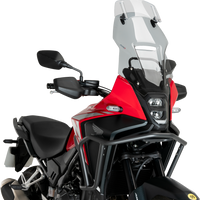Puig Multi-adjustable Visor 2.0 Fixed Screw Smoke 300x130mm