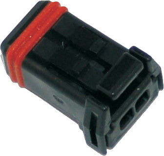 Namz Custom Cycle Mx-1900 4-pin Grey Socket Housing Hd# 69201179 - Black - Harddrive Products