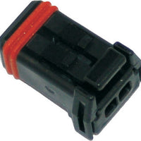 Namz Custom Cycle Mx-1900 4-pin Grey Socket Housing Hd# 69201179 - Black - Harddrive Products