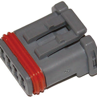 Namz Custom Cycle Mx-1900 4-pin Grey Socket Housing Hd# 69201179 - Black - Harddrive Products