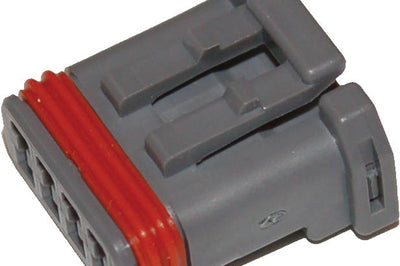 Namz Custom Cycle Mx-1900 4-pin Grey Socket Housing Hd# 69201179 - Harddrive Products