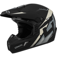 GMAX Mx 46 Compound Helmet Matte Black/Grey/White Lg - Helmets