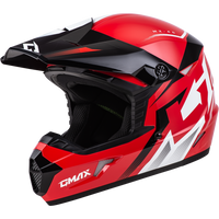GMAX Mx 46 Compound Helmet Red/Black/White Md - Helmets