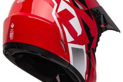GMAX Mx 46 Compound Helmet Red/Black/White Md - Helmets