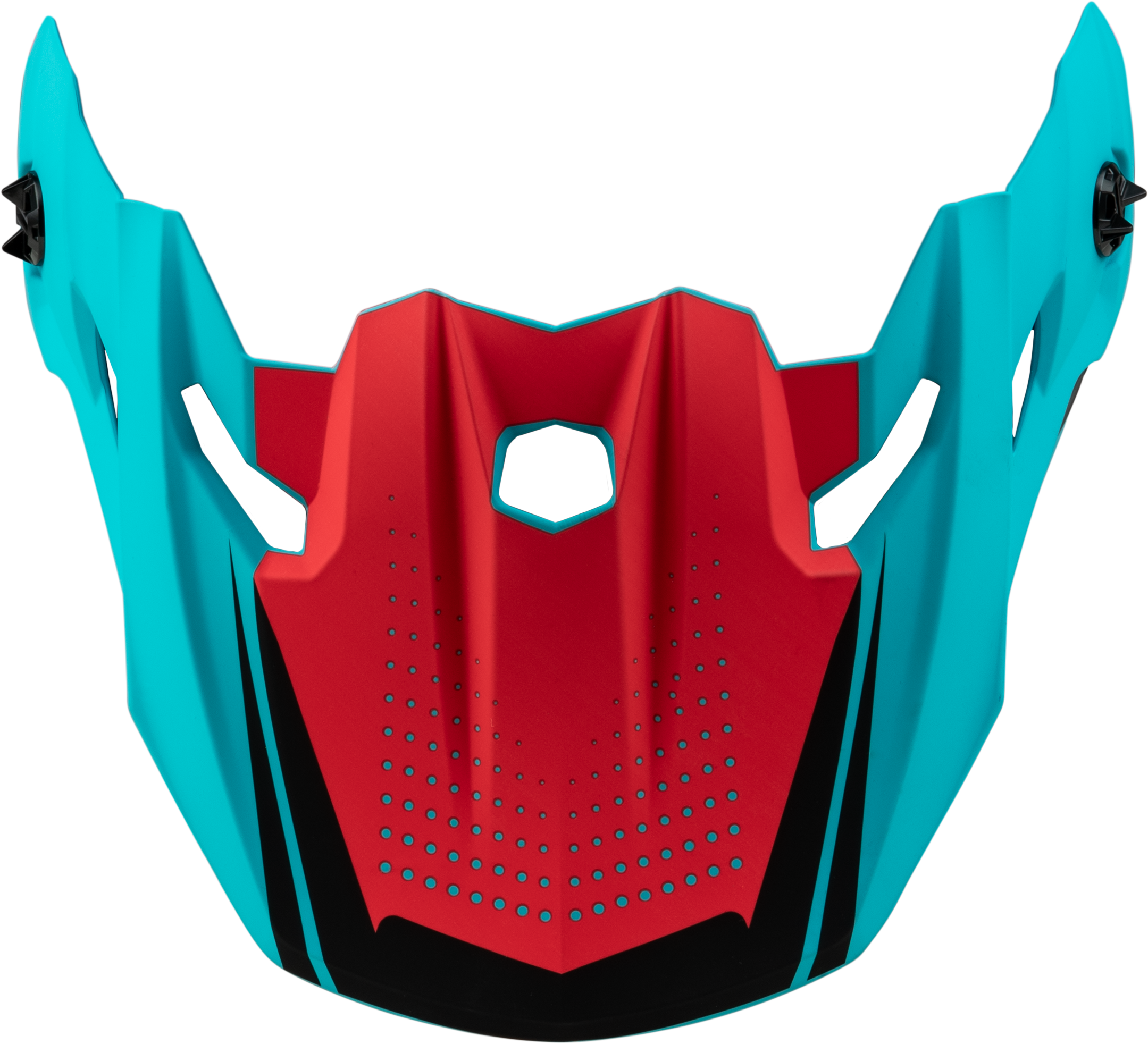 GMAX Mx 96 502 Visor W/Screws Matte Blue/Red