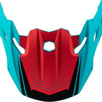 GMAX Mx 96 502 Visor W/Screws Matte Blue/Red