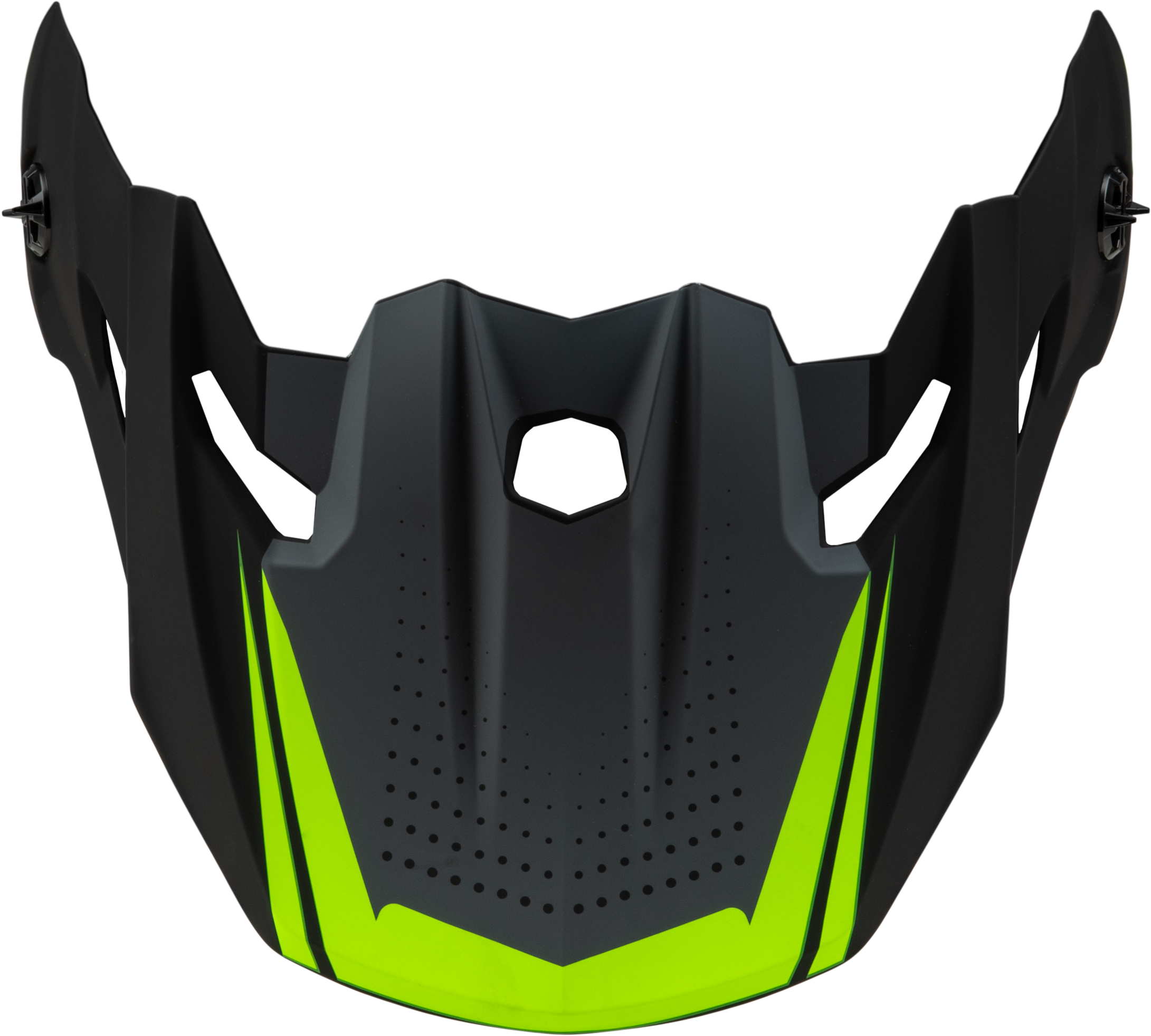 GMAX Mx 96 502 Visor W/Screws Matte Grey/Hi Vis