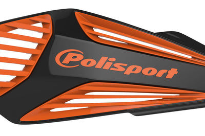 Polisport Mx Air Handguards Nardo Grey/black - Black/Orange - Offroad Collection