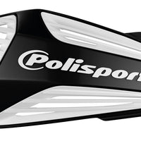 Polisport Mx Air Handguards Nardo Grey/black - Black/White - Offroad Collection