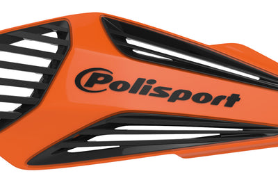 Polisport Mx Air Handguards Nardo Grey/black - Orange/Black - Offroad Collection