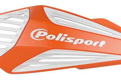 Polisport Mx Air Handguards Nardo Grey/black - Orange/White - Offroad Collection