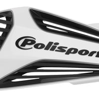 Polisport Mx Air Handguards Nardo Grey/black - Black/White - Offroad Collection