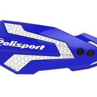 POLISPORT Mx Flow Handguards Blue/White