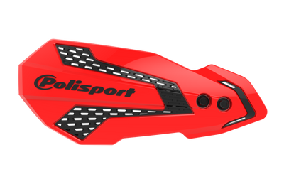 Polisport Mx Flow Handguards White/red Hon - Offroad Collection