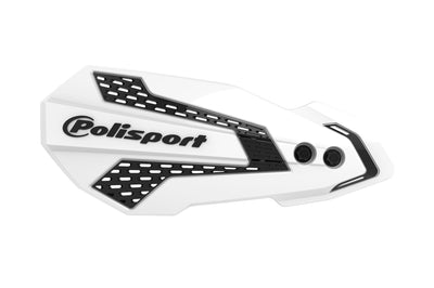 Polisport Mx Flow Handguards White/red Hon - White/Black - Offroad Collection