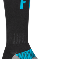 Fly Racing Mx Pro Socks Black/red/light Blue Lg - Blue/Black / Small - Medium - Gear