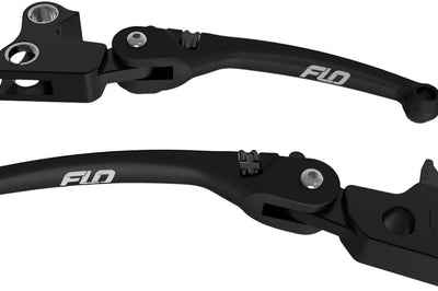 FLO MOTORSPORTS Mx Style Lever Set Black `14 16 Flh/Flt - Levers