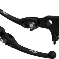 FLO MOTORSPORTS Mx Style Lever Set Black `17 20 Flh/Flt - Levers