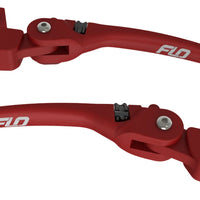 FLO MOTORSPORTS Mx Style Lever Set Red `17 20 Flh/Flt - Levers