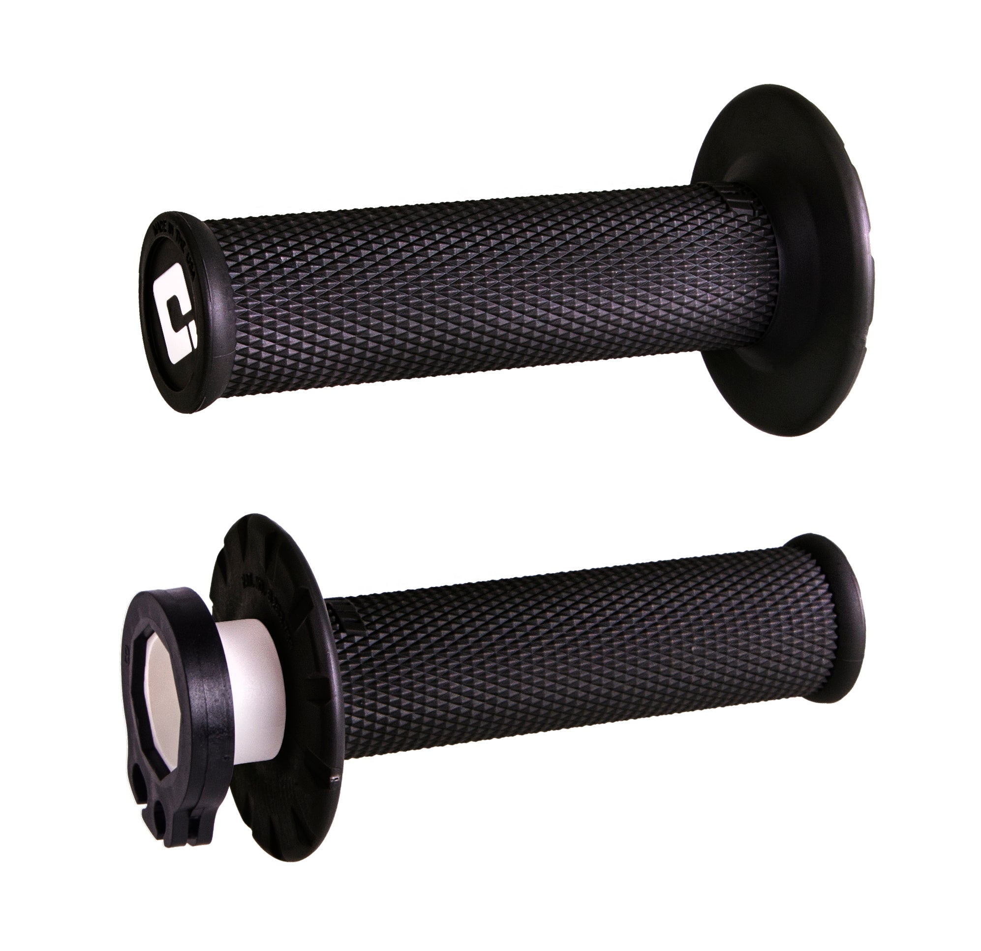 ODI Mx V2 Lock On Grips No Waffle Black