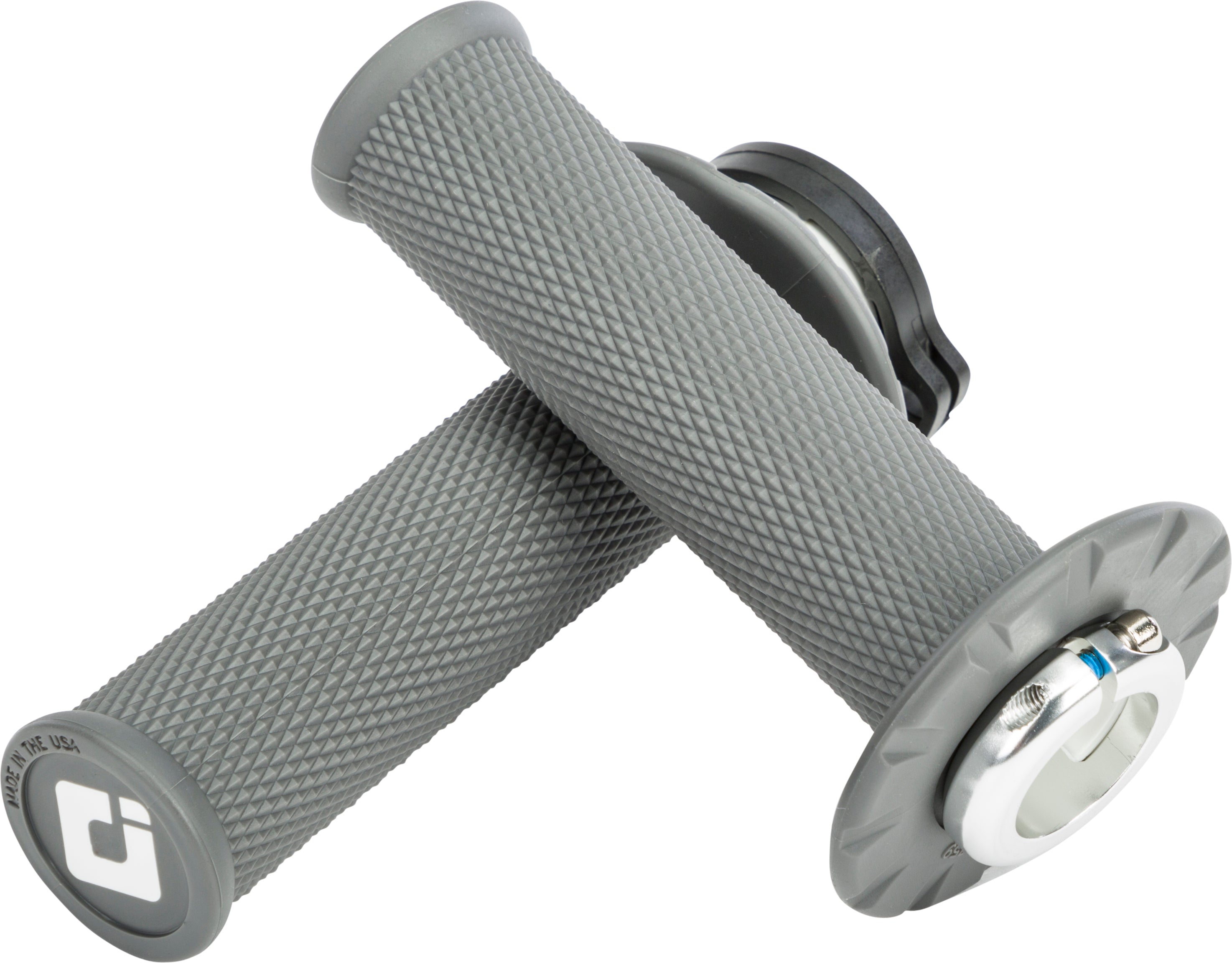 ODI Mx V2 Lock On Grips No Waffle Graphite