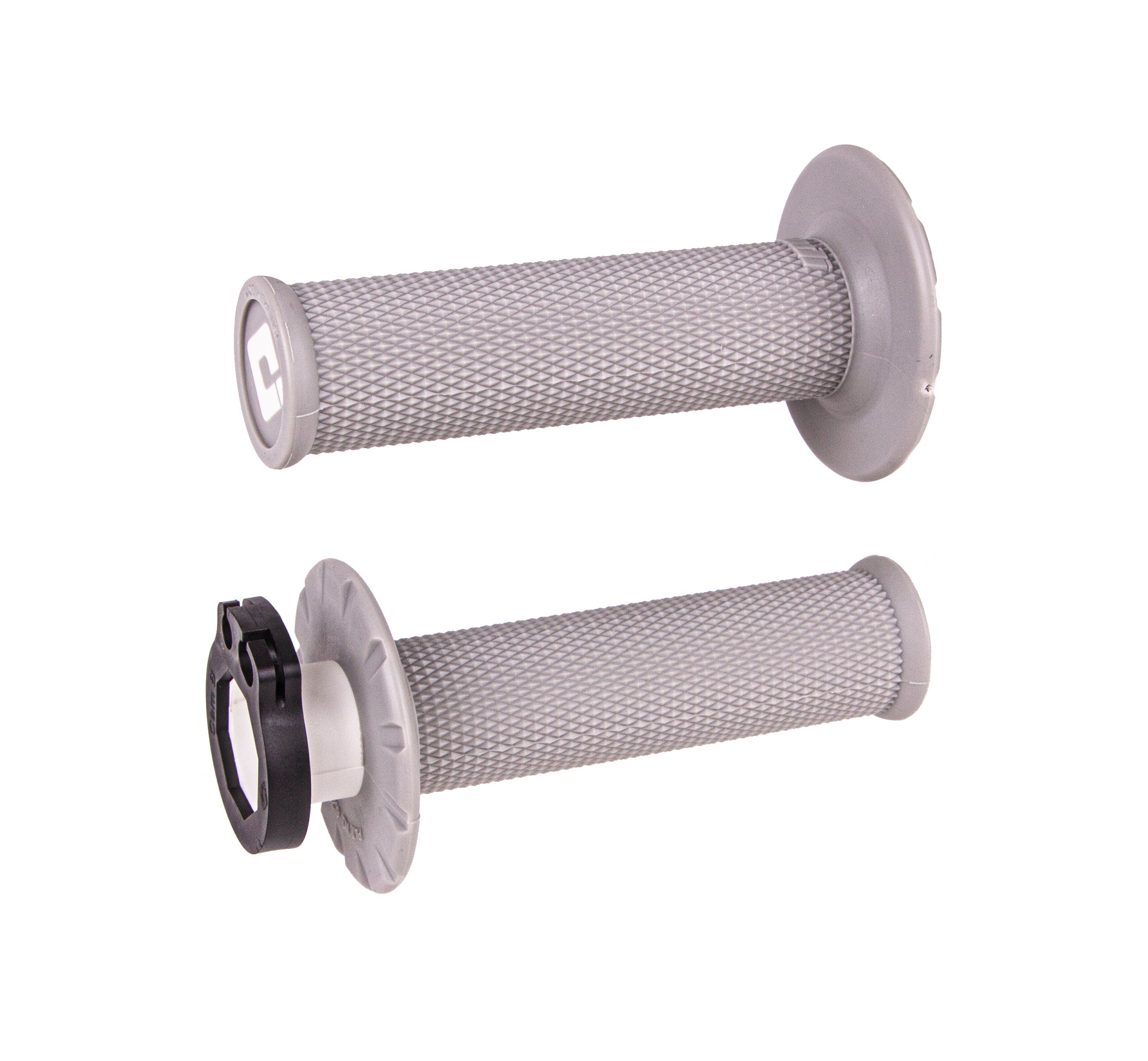 ODI Mx V2 Lock On Grips No Waffle Grey/Soft Compound