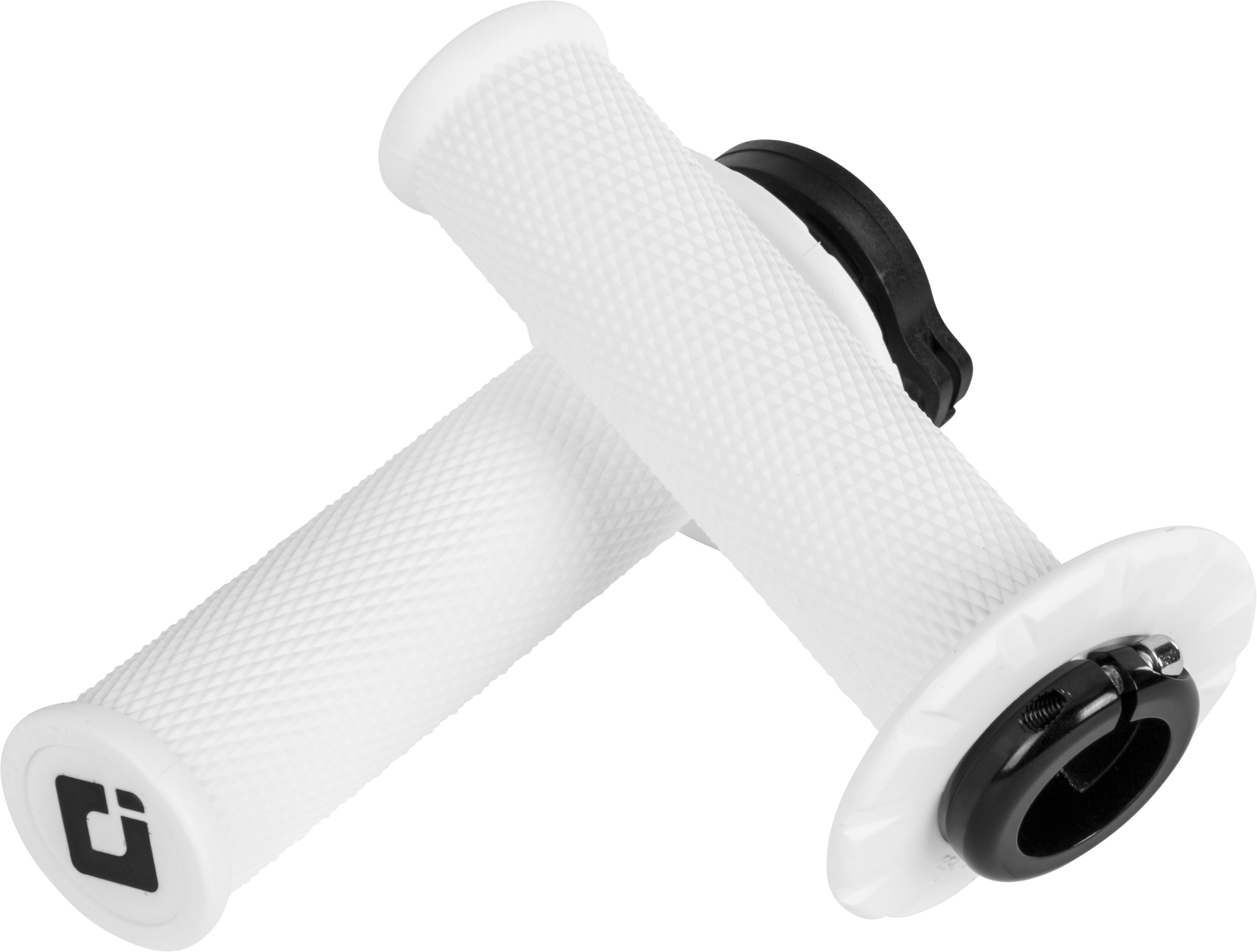 ODI Mx V2 Lock On Grips No Waffle White (Pro Soft)