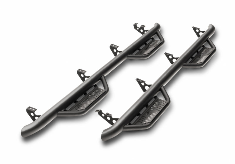 N-Fab 2021 Ford Bronco 2 Door SRW Podium LG - Wheel - 3in - Tex. Black - Nerf Bars & Running Boards