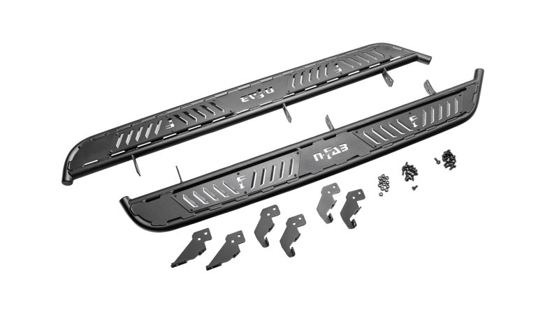 N-Fab N-FAB 2021 Ford Bronco 4 Door Roan Running Boards - Textured Black - Nerf Bars &