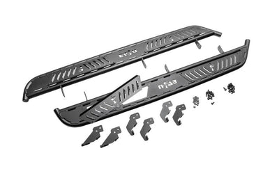 N-Fab N-FAB 2021 Ford Bronco 4 Door Roan Running Boards - Textured Black - Nerf Bars &