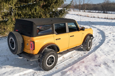 N-Fab N-FAB 2021 Ford Bronco 4 Door Roan Running Boards - Textured Black - Nerf Bars &