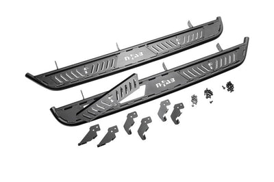 N-Fab N-FAB 2021 Ford Bronco 4 Door Roan Running Boards - Textured Black - Nerf Bars &