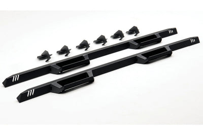 N-Fab EPYX 07-18 Chevy/GMC 1500/08-10 2500/3500 Extended Cab - Length - Tex. Black - Nerf Bars & Running Boards