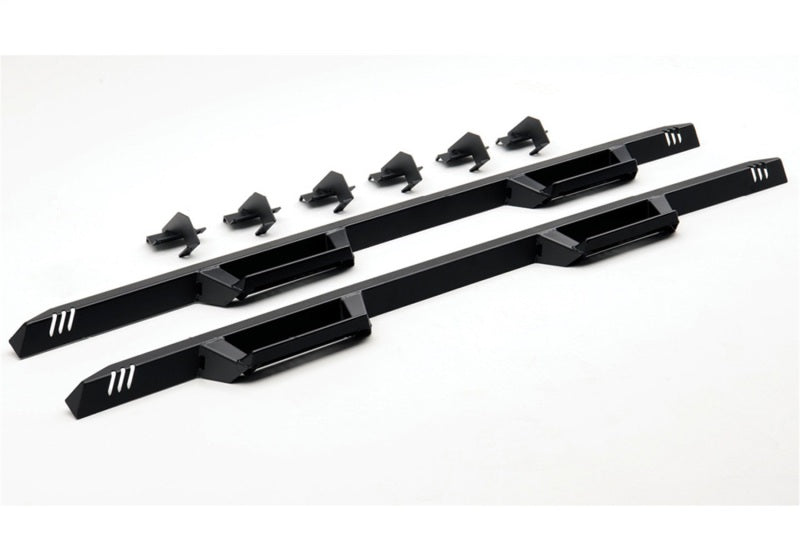 N-Fab EPYX 09-15.5 Dodge RAM 1500/10-18 2500/3500 Crew Cab - Length - Tex. Black - Nerf Bars & Running Boards